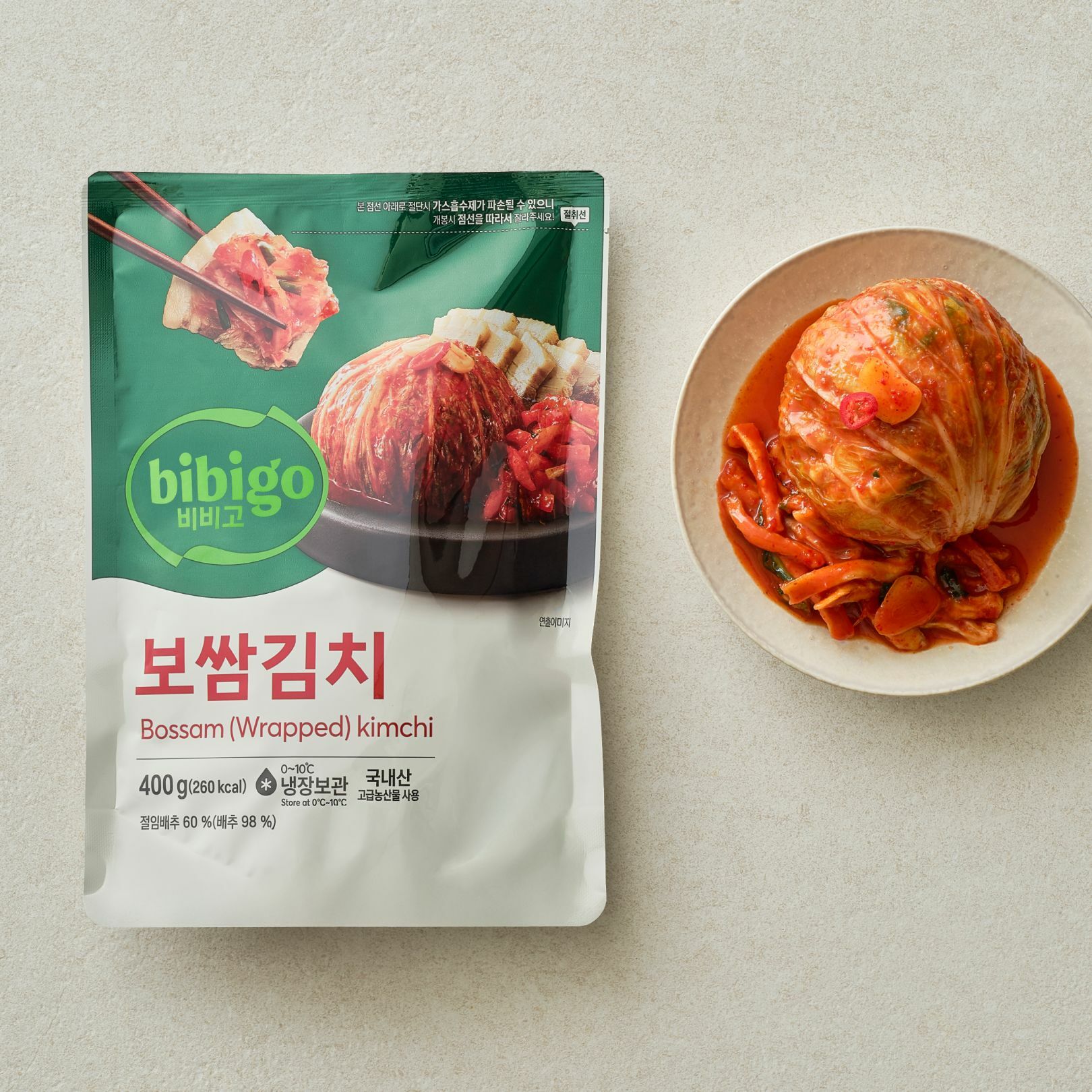 비비고 보쌈김치 400g