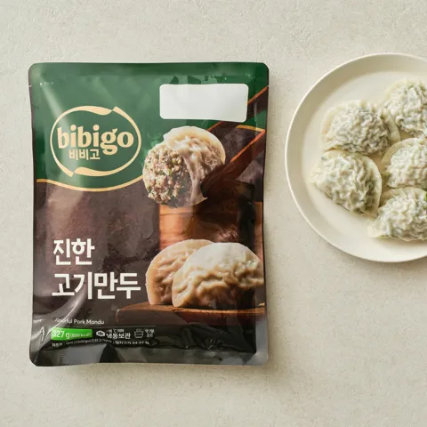 비비고 수제 진한 고기만두 327g