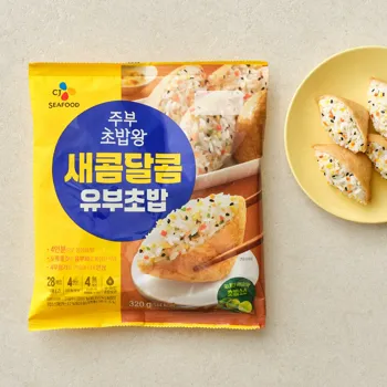 주부초밥왕 새콤달콤 유부초밥 320g