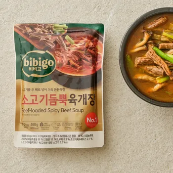 비비고 소고기듬뿍 육개장 460g