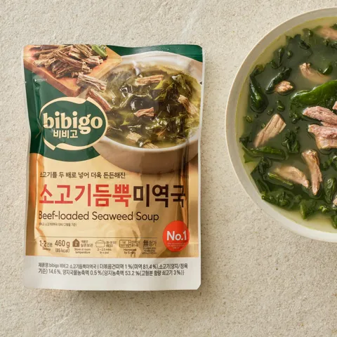 비비고 소고기듬뿍 미역국 460g
