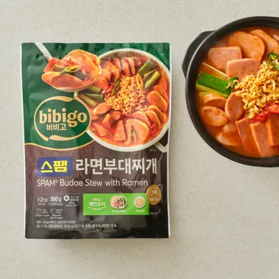 비비고 스팸라면부대찌개 560g
