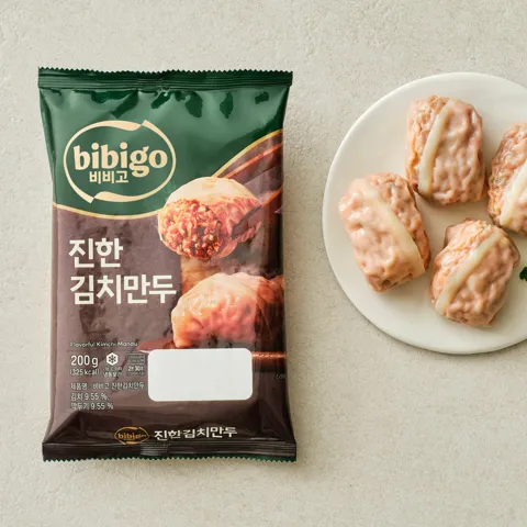 비비고 진한김치만두 200g