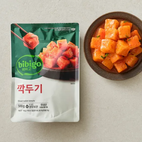 비비고 깍두기 500g