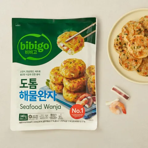 비비고 도톰 해물완자 340g