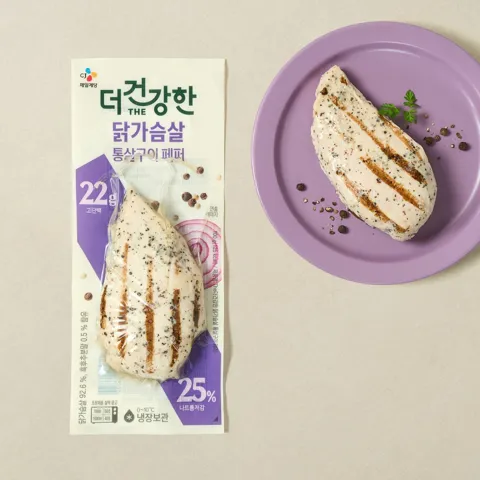 더건강한 닭가슴살 통살 페퍼 100g