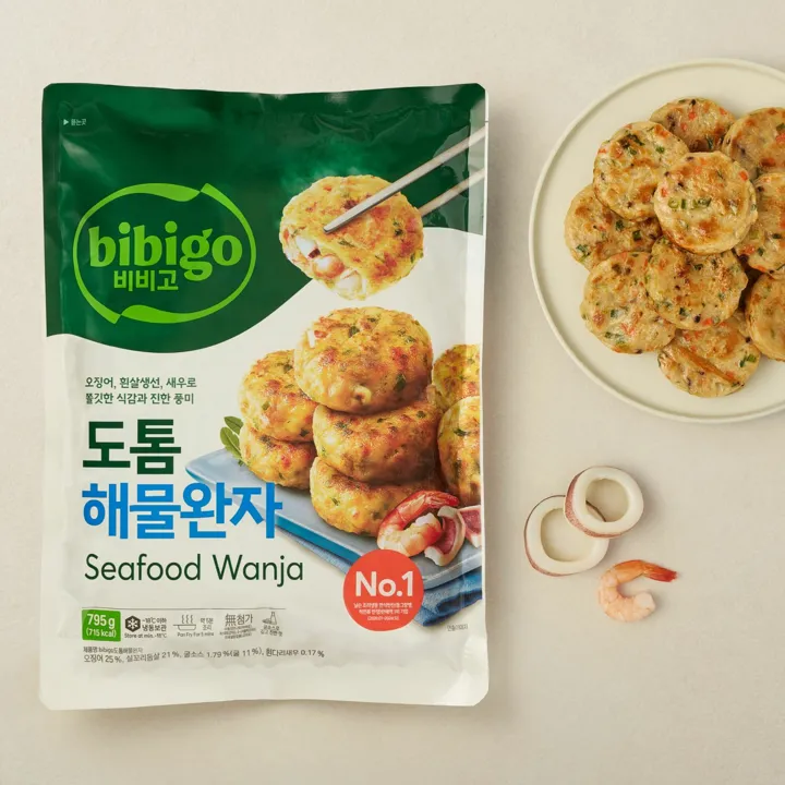 비비고 도톰 해물완자 795g