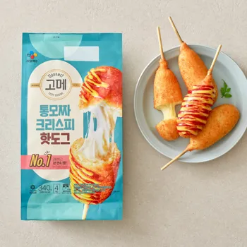 고메 통모짜 핫도그 340g