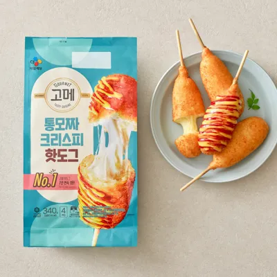 고메 통모짜 핫도그 340g