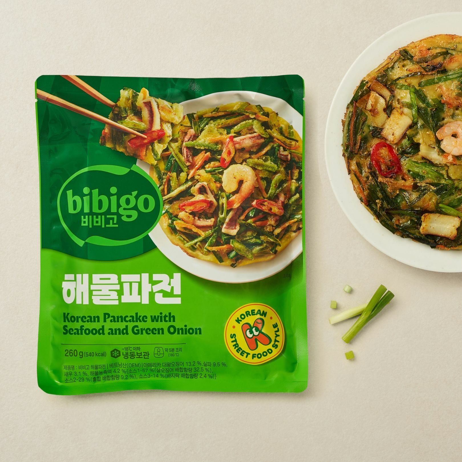 비비고 해물파전 260g