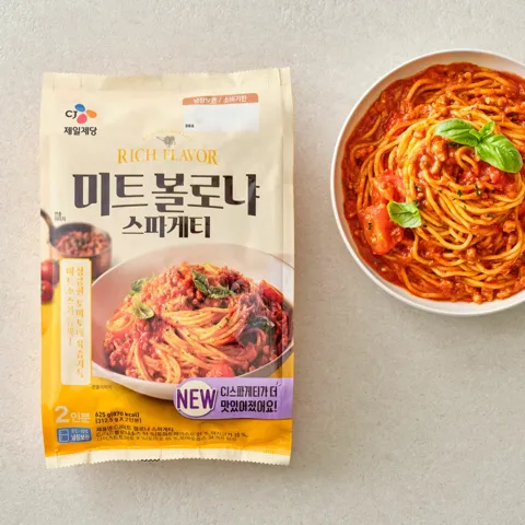 CJ 미트볼로냐 스파게티 625g(2인분)