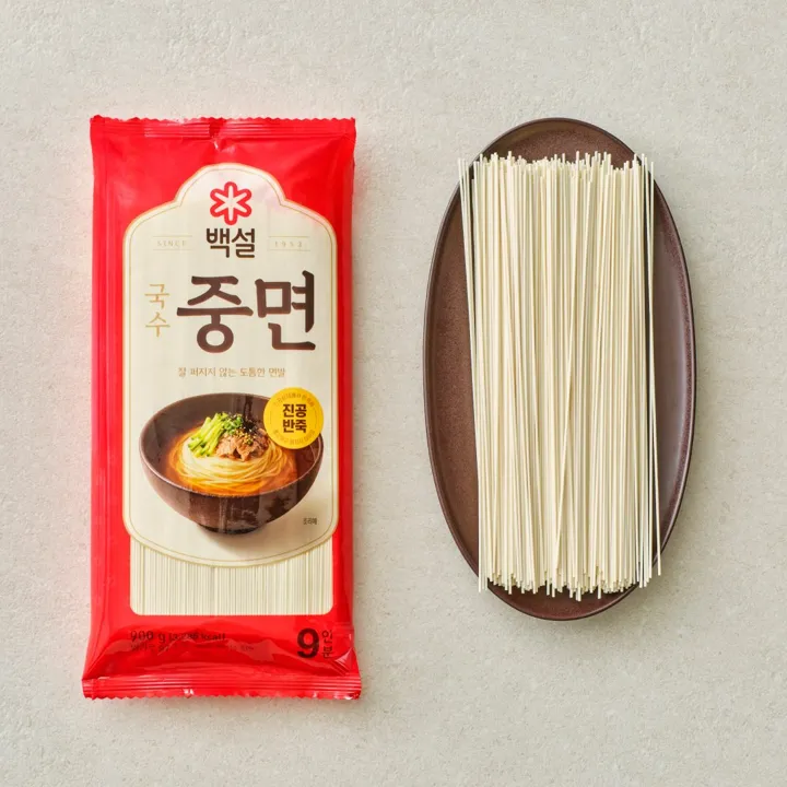 백설 중면 900g