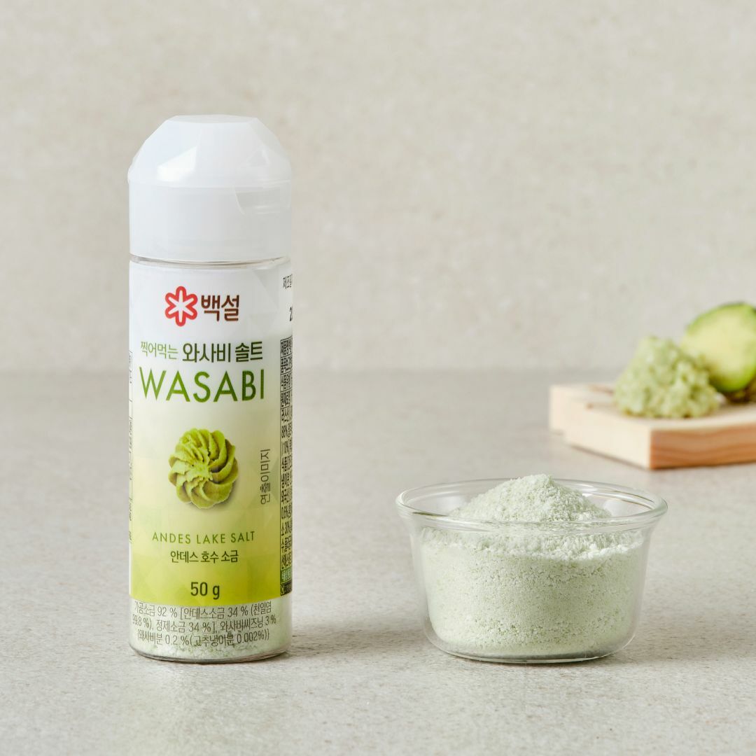 백설 찍어먹는 와사비 솔트 50g