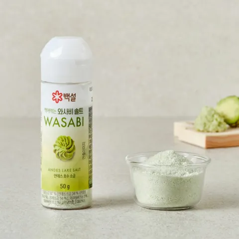 백설 찍어먹는 와사비 솔트 50g