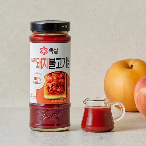 백설 매콤한 돼지불고기 양념 500g