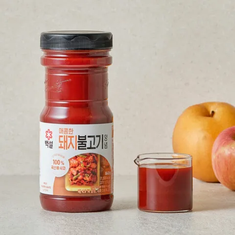 백설 매콤한 돼지불고기양념 840g