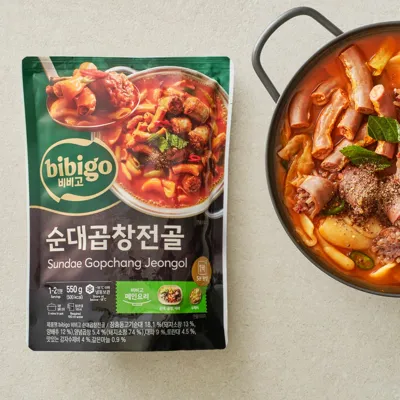 비비고 순대 곱창 전골 550g