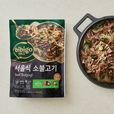 비비고 서울식 소불고기 404g