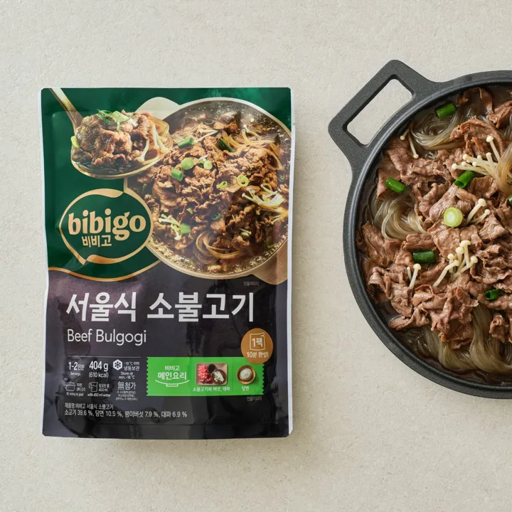 비비고 서울식 소불고기 404g