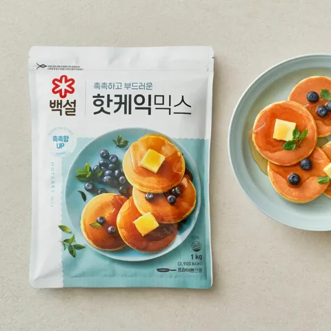 백설 핫케익믹스 1kg