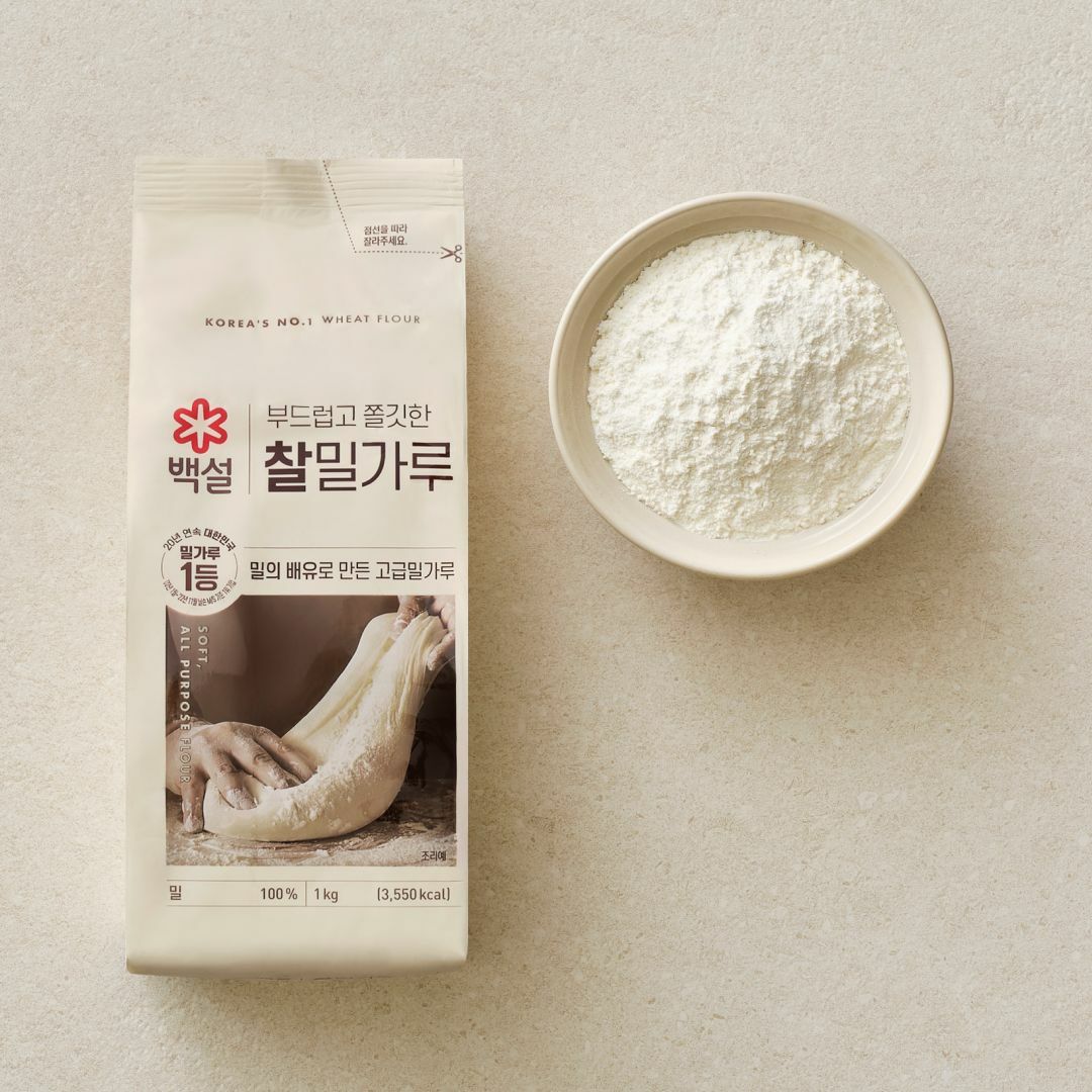백설 찰밀가루1kg