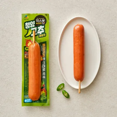 맥스봉 청양고추 후랑크 80g