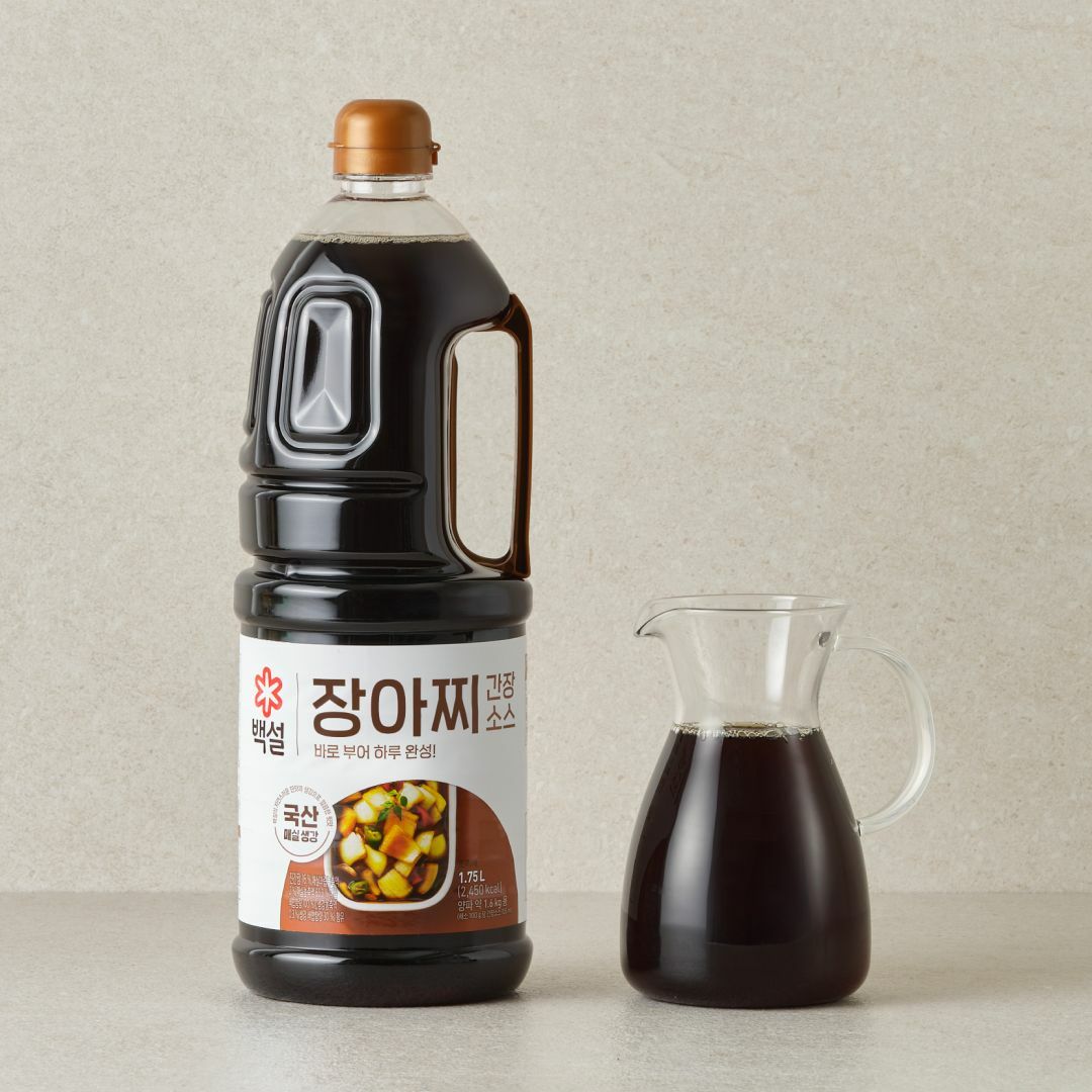 백설 장아찌 간장소스 1.75L