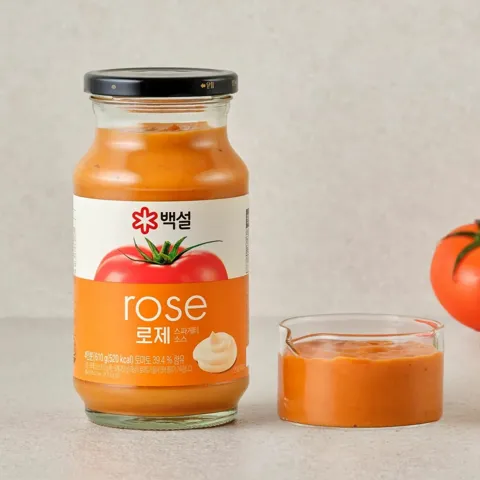 백설 로제스파게티소스 610g