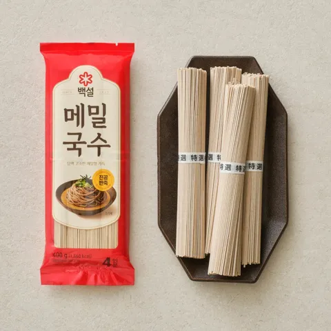 백설 메밀국수 400g
