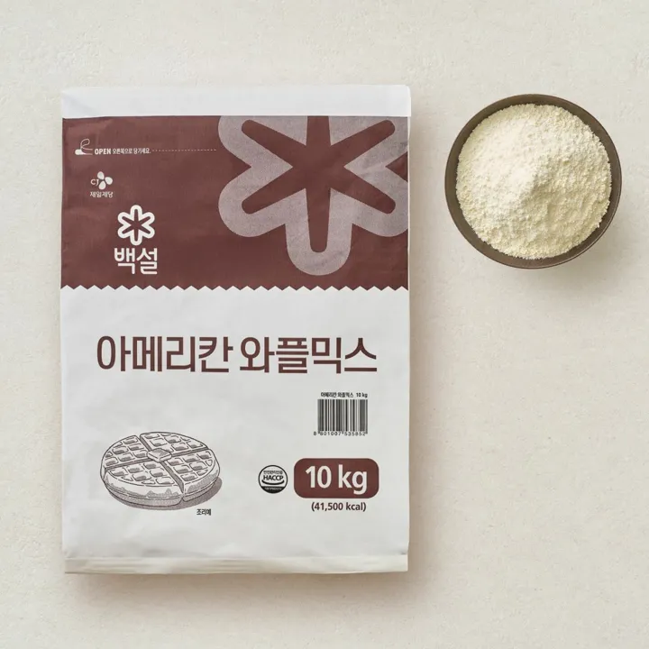 [대용량]백설 아메리칸 와플믹스 10kg
