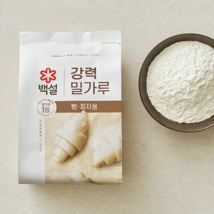 백설 강력 밀가루 2.5kg