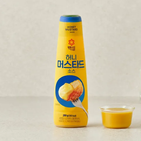 백설 허니머스터드 소스 250g