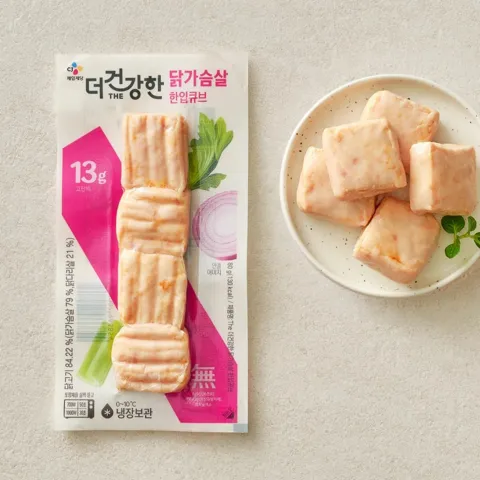 더건강한 닭가슴살 큐브80g