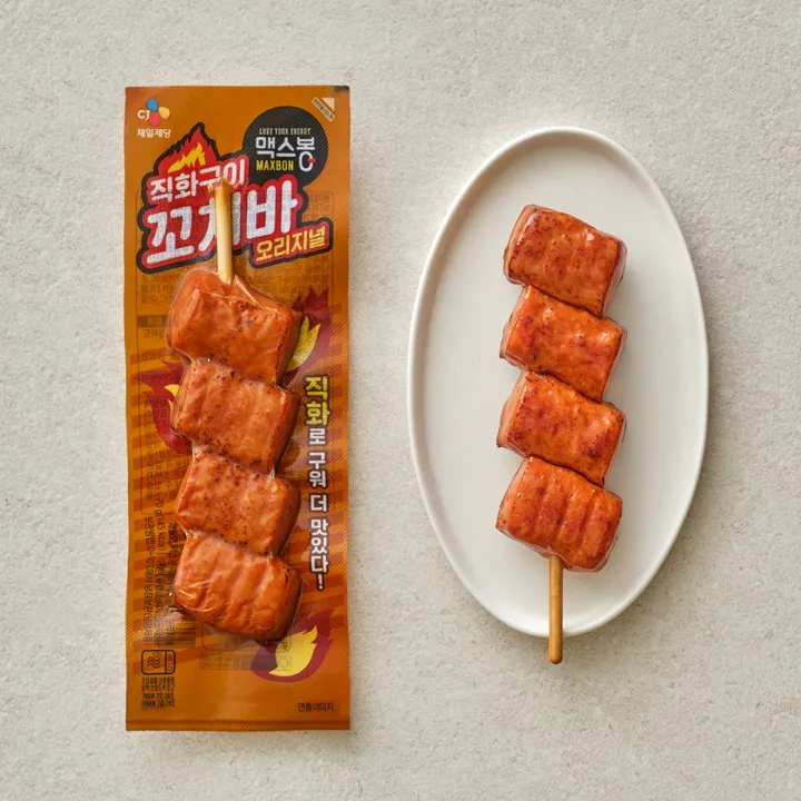 [1+1]맥스봉 직화구이꼬치바오리지널 70g