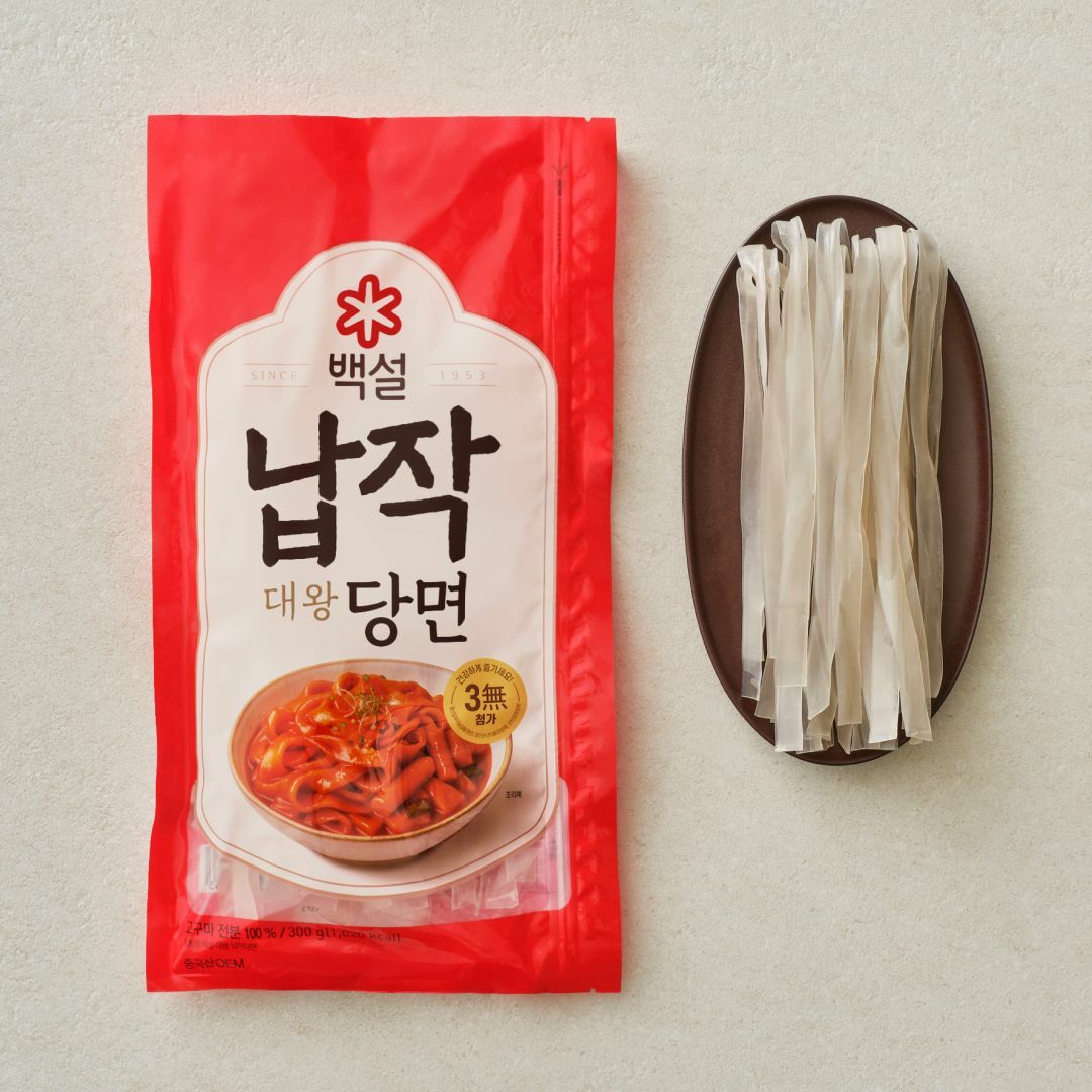 백설 대왕 납작당면 300g