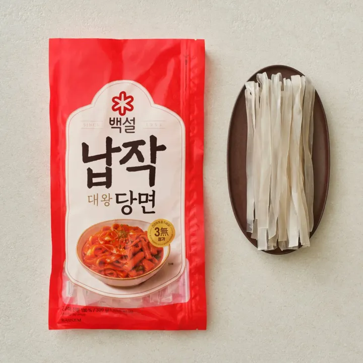백설 대왕 납작당면 300g