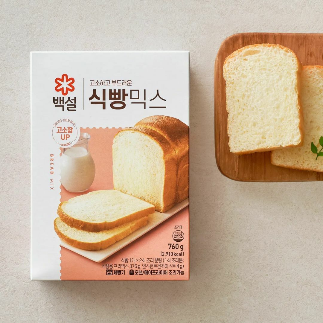 백설 식빵믹스 760g
