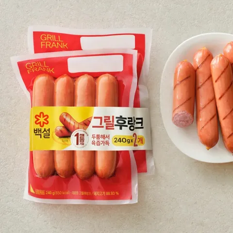 백설 그릴후랑크 240g*2