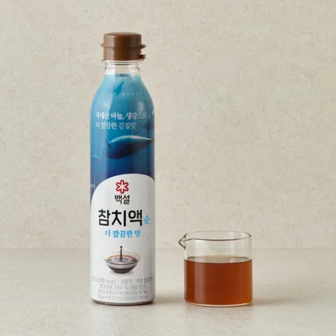 백설 참치액 순 더깔끔한맛 500g