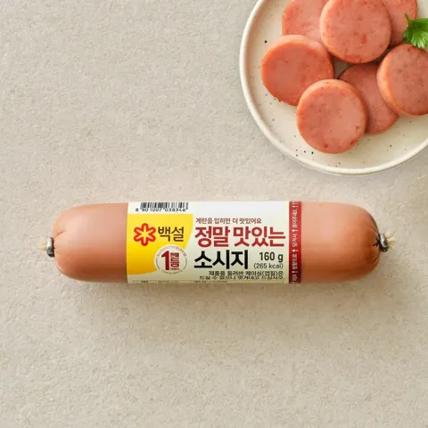 백설 정말 맛있는 소시지 160g
