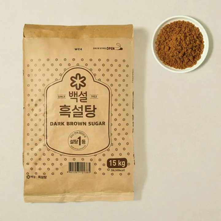 [대용량]백설 흑설탕 15kg