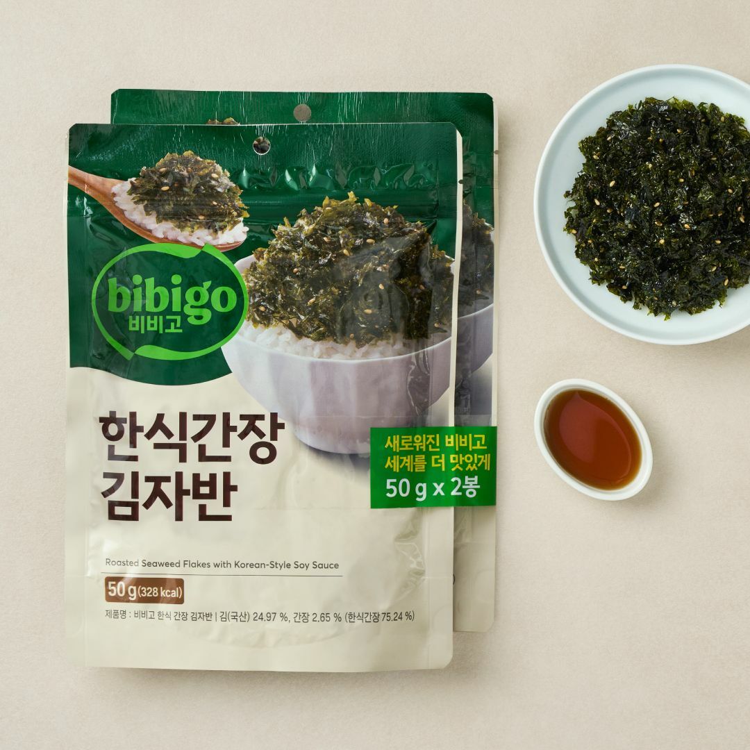 비비고 한식간장 김자반 50gX2개