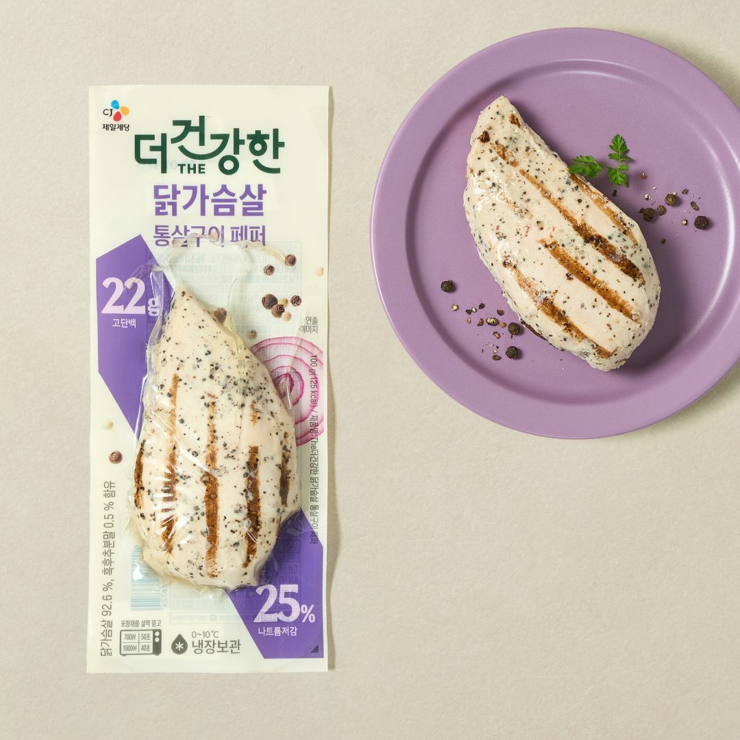 더건강한 닭가슴살 통살 페퍼 100g