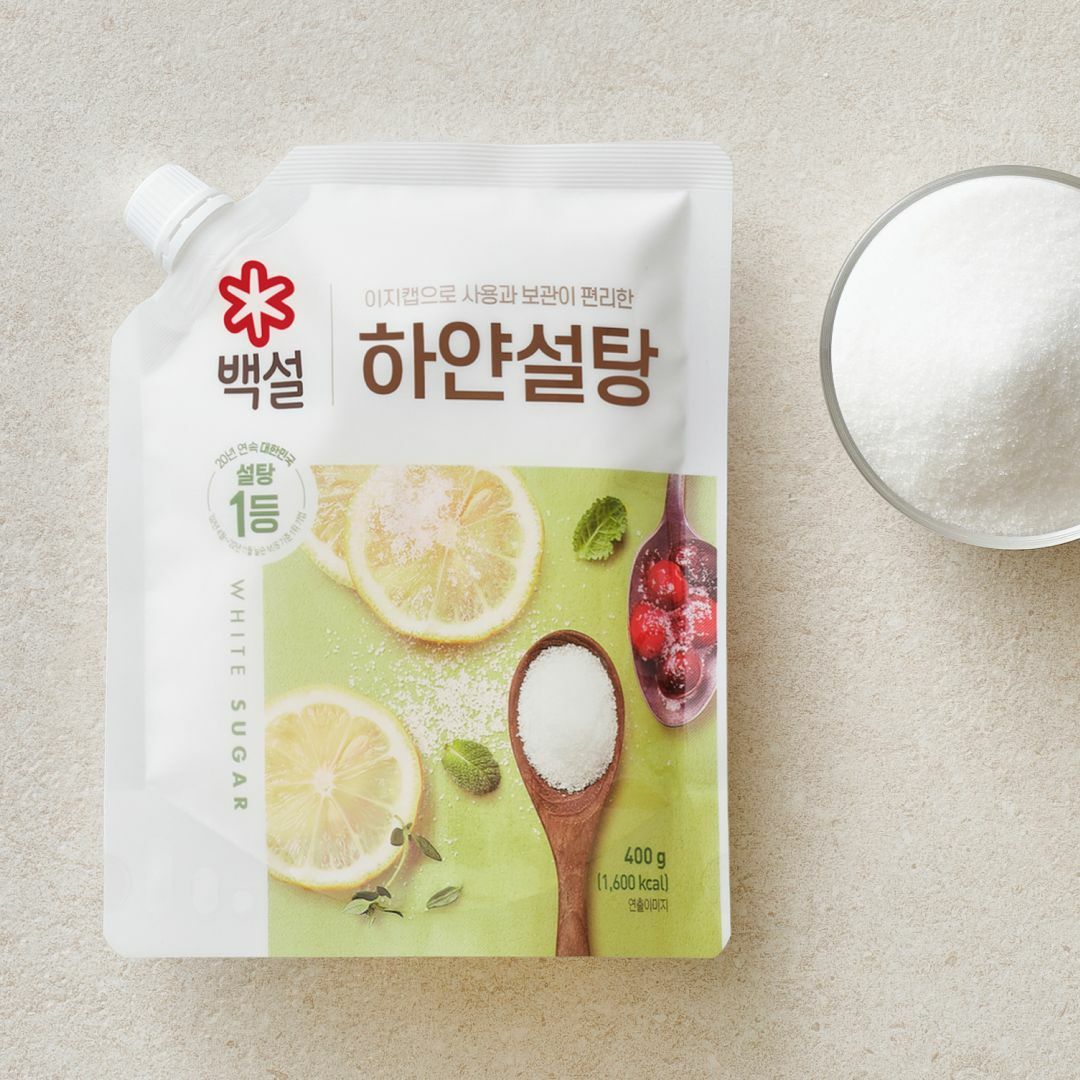 백설 하얀설탕 400g