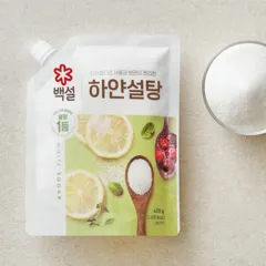 백설 하얀설탕 400g