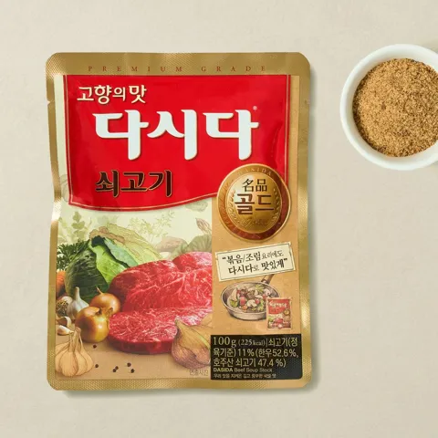 다시다 명품골드 쇠고기 100g