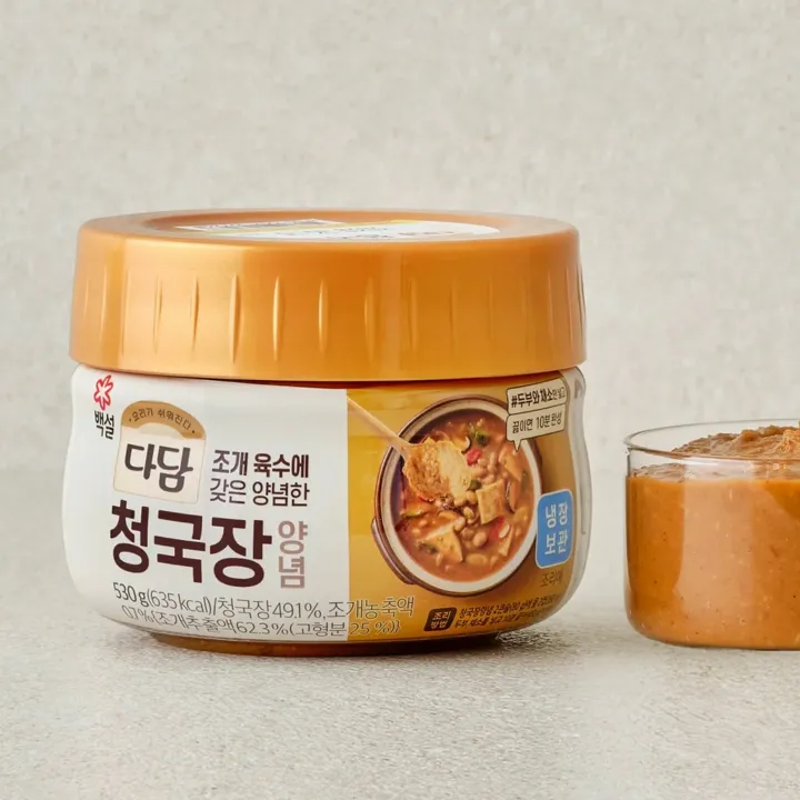 다담 청국장찌개 양념 530g