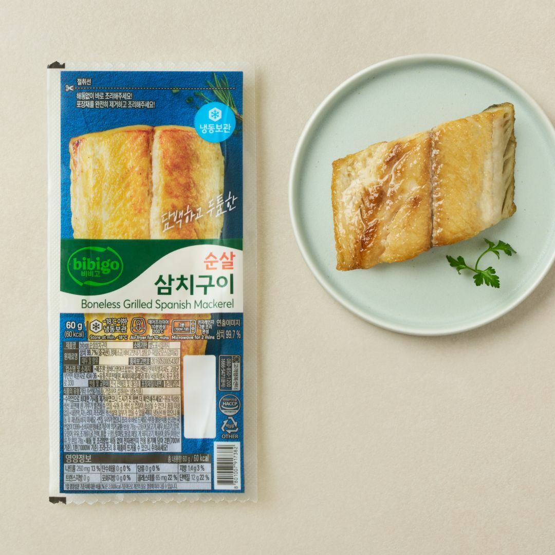 비비고 순살 삼치구이 60g(냉동)