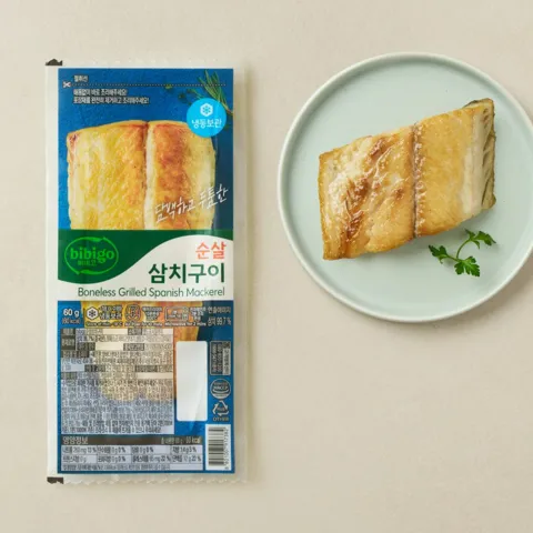 비비고 순살 삼치구이 60g(냉동)