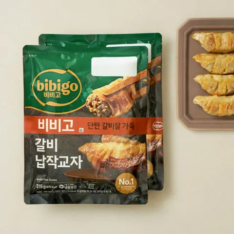 비비고 갈비납작교자 315gx2개